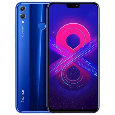 Купить Смартфон HONOR 8X 6/128 ГБ Global, Dual nano SIM, черный - цена ...