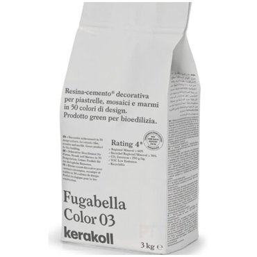 Kerakoll Fugabella Color 03 затирка для швов полимерцементная 50 оттенков 3 кг 3200₽