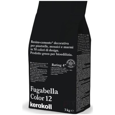 Kerakoll Fugabella Color 12 затирка для швов полимерцементная 50 оттенков 3 кг 2950₽