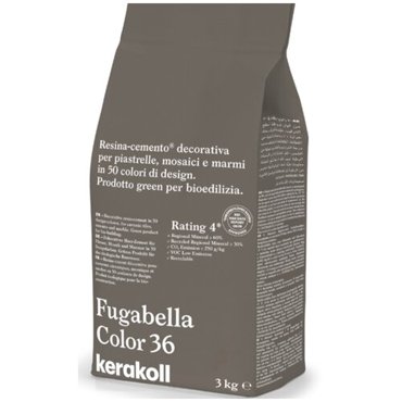 Kerakoll Fugabella Color 36 затирка для швов полимерцементная 50 оттенков 3 кг 2950₽