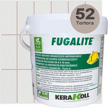 Kerakoll Fugalite Eco 52 Tortora 3kg эпоксидная затирка для швов 7900₽