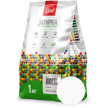Затирка Старатели для плиточных швов 1 кг 004 серый 280₽