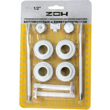 Комплект для радиатора Zox 12 с двумя кронштейнами 519637 1109₽