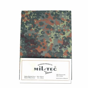Mil-Tec Bed Cover and Pillow Case flecktarn 17295₽