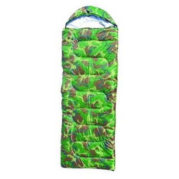Спальник туристический Wildman Милитари с капюшоном 220x75 см от 5 до 15 С Wildman 7049211 4001₽