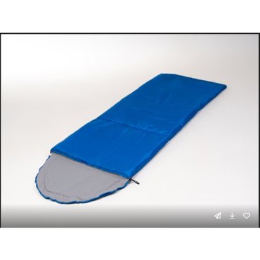 Спальный мешок Аляска ALASKA BalMax econom до-5 C синий 2295₽