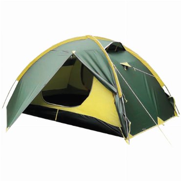 Палатка кемпинговая трёхместная Tramp Ranger 3 V2 зелeный 11800₽