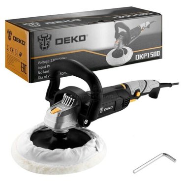 Шлифмашина полировальная сетевая DEKO DKP1500 063-4184 3706₽