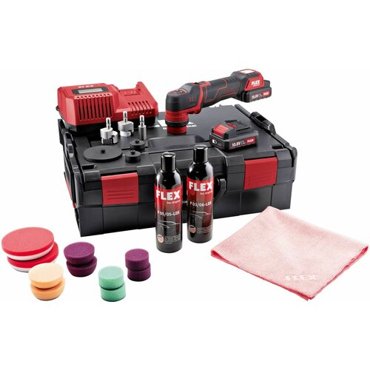 Умная аккумуляторная полировальная машина FLEX PXE 80 108-EC25 P-Set 469076 99960₽
