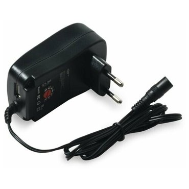 Блок питания универсальный 3В - 12В 30Вт от сети USB порт с регулируемым напряжением и комплектом насадок KS-is 1267₽