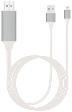 Кабель-адаптер LightningUSB-А to HDMI 2 шт Белый 1069₽