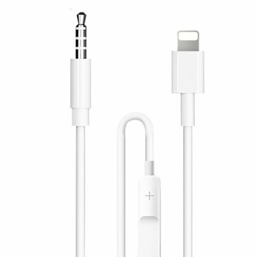 Кабель AUX Jack 35mmf - 8 pinf Earldom ET-AUX42 10м микрофон bluetooth цвет белый 801₽