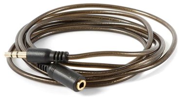Кабель удлинитель Jack 3.5 PROLEGEND черный 1.5 м PL1055