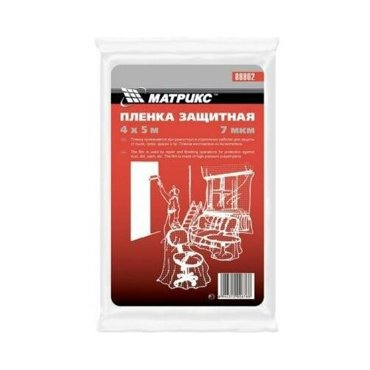 MATRIX 88802 88802_пленка защитная 400х500мм 7 мкм полиэтиленовая 1шт 330₽