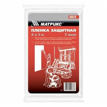 Плёнка защитная 4 х 125 м 15 мкм Matrix 88828 750₽