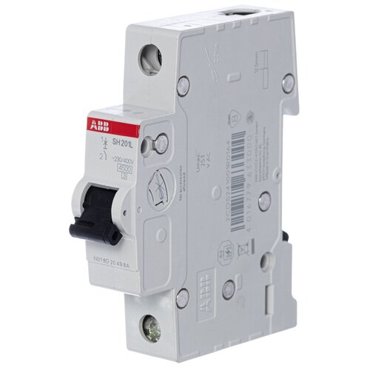 ABB Выключатель автоматический 1-полюсной SH201L B6 543₽