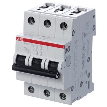 Автоматические выключатели серии ABB S 3 полюсный ABB S203 C100 12690₽