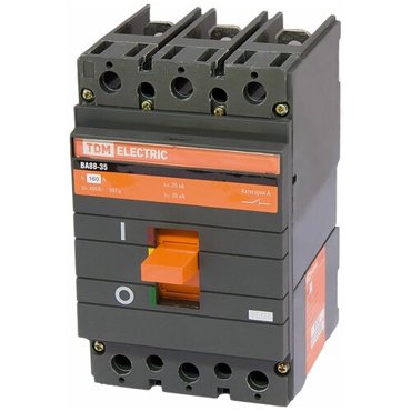 TDM Автоматический выключатель ВА88-35 3Р 250А 35кА TDM SQ0707-0017 11259₽