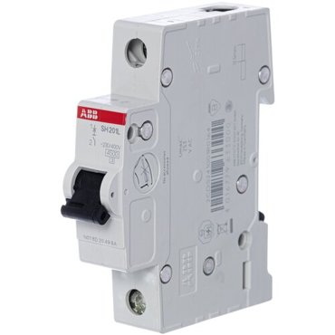 ABB Выключатель автоматический 1-полюсной SH201L B6 422₽