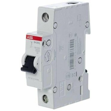 Выключатель автоматический модульный 1п C 6А 45кА SH201L C6 ABB 2CDS241001R0064 470₽