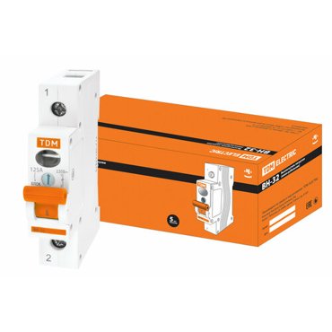 Выключатель нагрузки мини-рубильник ВН-32 1P 125A TDM SQ0211-0010 464₽