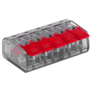 Клемма СМК 221-415 5 отверстий 02-40 мм2 PROxima код plc-smk-221-415 EKF 7шт в упак 1024₽