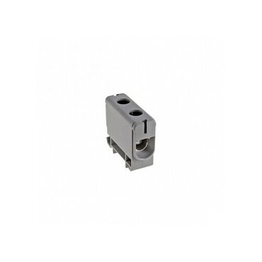 Проходная клемма с винтовым зажимом 50мм кв серый plc-kvs-16-50-gray код plc-kvs-16-50-gray EKF 8шт в упак 2308₽