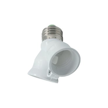 Ecola base Переходник с цоколя E27 на 2хE27 Белый A7T27WEAY 181₽