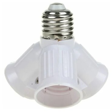 Ecola переходник с цоколя E27 на 3хE27 Серебряный УП10шт A7W37SEAY 235₽