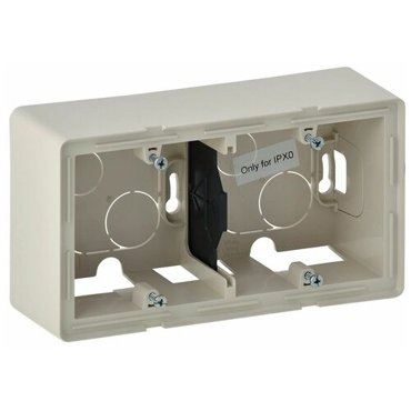 Legrand 754202 Valena LIFE Коробка для накладного монтажа2-постовая 899₽