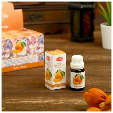Аромамасло HEM 10 мл mystic orange 371₽