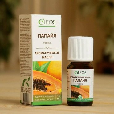 Ароматическое масло Папайя 10 мл Oleos комплект из 6 шт 2324₽