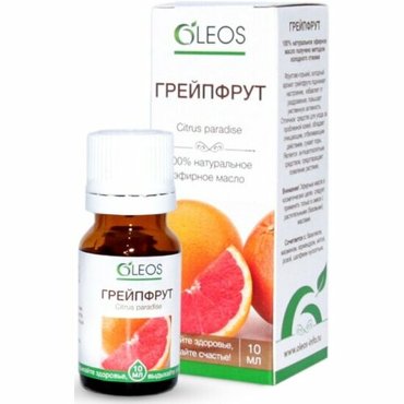 Масло эфирное OLEOS олеос грейпфрут 10 мл 180₽