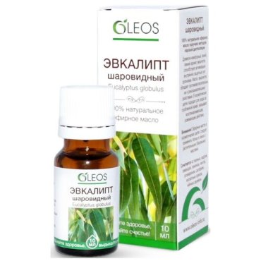 OLEOS эфирное масло Эвкалипт шаровидный 10 мл 1 шт 307₽