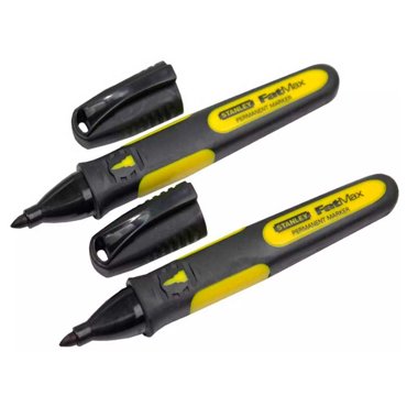 Набор маркеров STANLEY FatMax черные 2шт 0-47-314 400₽