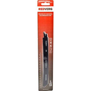 Полотно для сабельной пилы по плитке REDVERG S228RIFF HM 228мм 820541 310₽
