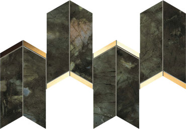 Мозаика Atlas Concorde Marvel Chevron Brasil Green 17х414 зелёный 38254₽