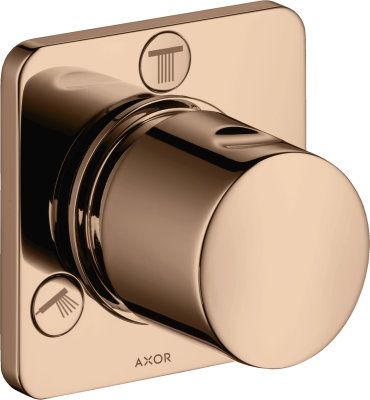 Переключатель потоков Axor Citterio M TrioQuattro 34920300 на три потребителя полированное красное золото 26850₽