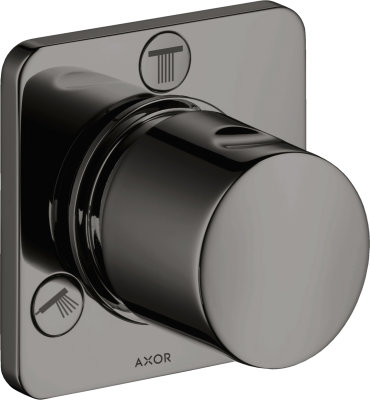 Переключатель потоков Axor Citterio M TrioQuattro 34920330 на три потребителя полированный черный хром 26850₽