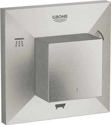 Переключатель потоков Grohe Allure Brilliant 19798DC0 на три потребителя суперсталь 31230₽