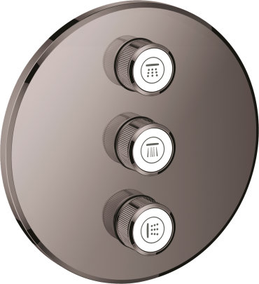 Переключатель потоков Grohe Grohtherm SmartControl 29122A00 на три потребителя темный графит 44410₽