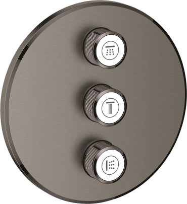 Переключатель потоков Grohe Grohtherm SmartControl 29122AL0 на три потребителя темный графит 47440₽