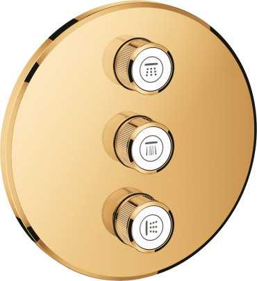 Переключатель потоков Grohe Grohtherm SmartControl 29122GL0 на три потребителя холодный рассвет 44410₽