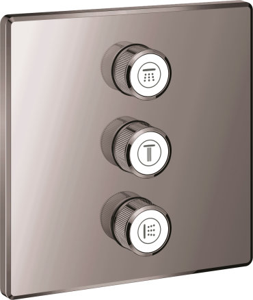 Переключатель потоков Grohe Grohtherm SmartControl 29127A00 на три потребителя темный графит 43760₽