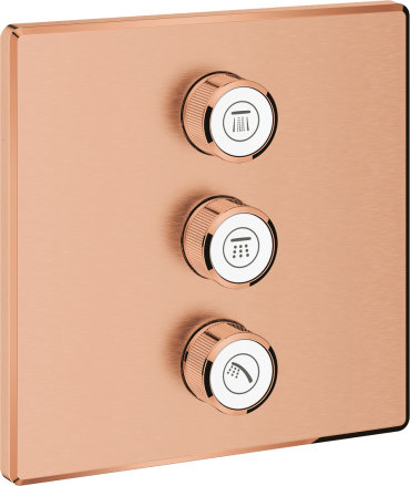Переключатель потоков Grohe Grohtherm SmartControl 29127DL0 на три потребителя теплый закат 46680₽