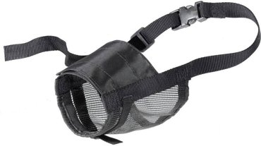Ferplast мягкий намордник MUZZLE NET XXLARGE с сеткой для собак 15х6 см 846₽