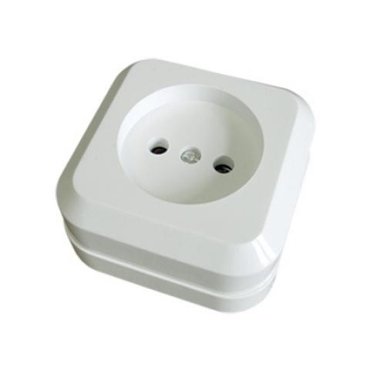 Розетка TV внешняя TDM белый в сборе SQ1801-0025 80₽