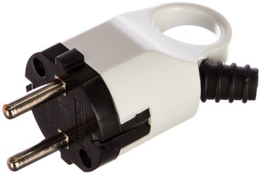 Вилка угловая TDM Schuko 16А сз IP20 белый SQ1806-0005 85₽