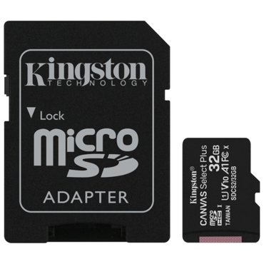 Карта памяти 32Gb microSDHC Kingston Canvas Select Plus Class 10 UHS-I U1 A1 адаптер SDCS232GB 710₽