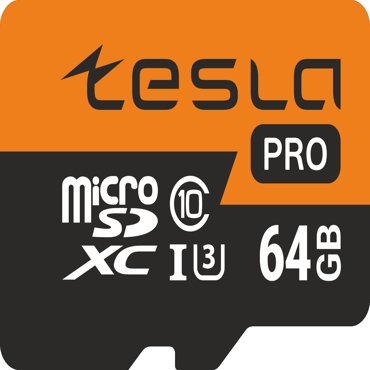 Карта памяти 64Gb microSDXC TESLA Pro Class 10 UHS-I U3 TSLMSD64GU3 420₽